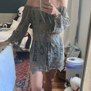 Miguelina crochet dress